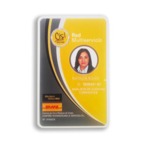 Credenciales plasticas OFC 001