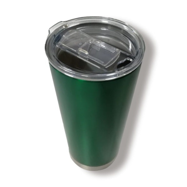 Vaso Acero Inoxidable con tapa 22031
