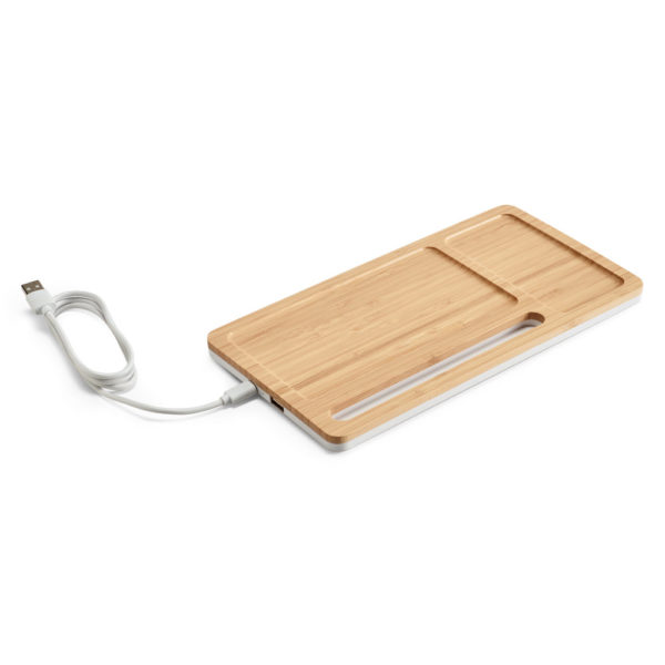 97911 MOTT. Organizador de escritorio con cargador inalámbrico - Imagen 2