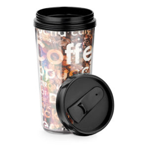 94666 WERNER. Taza de viaje de 520 ml