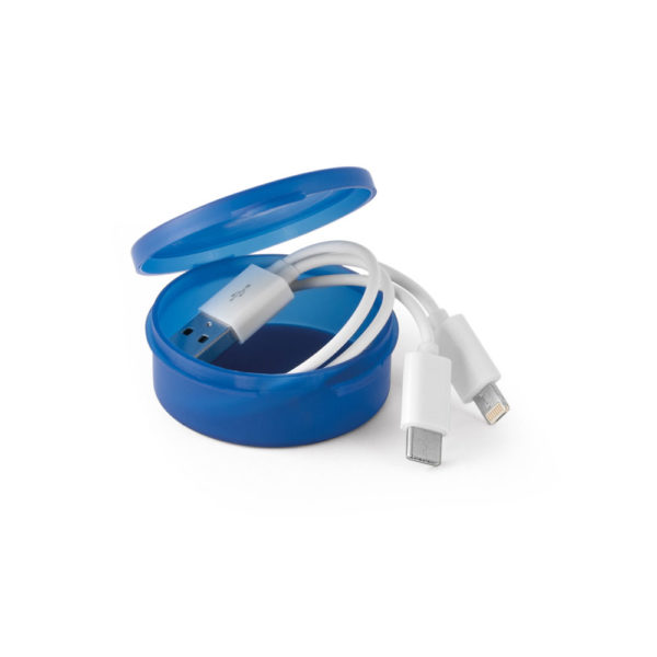 97153 EMMY. Cable USB con conector 3 en 1 - Imagen 2