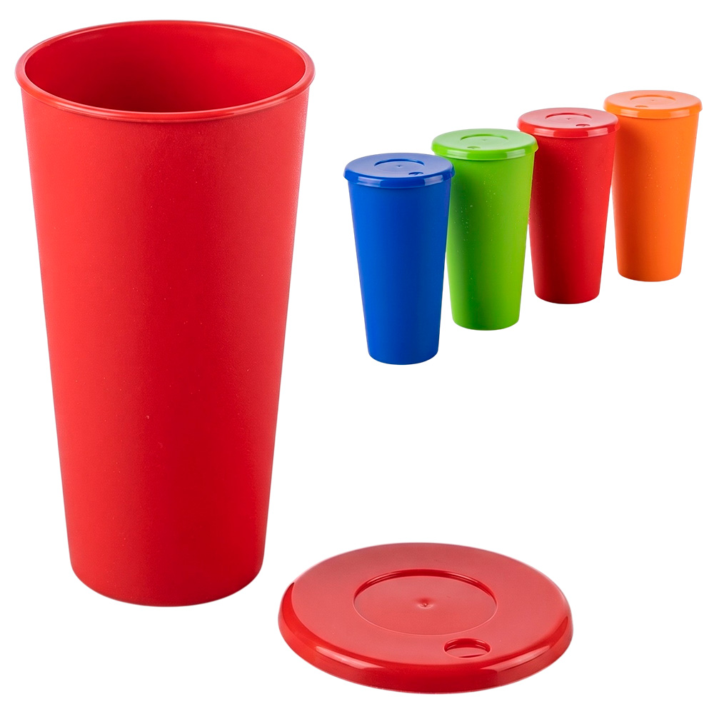 Vaso con tapa VJM 017