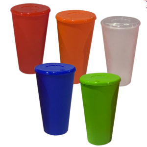 Vaso con tapa VJM 017