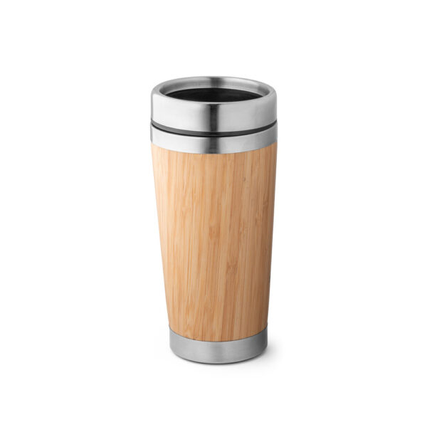 94241 PIETRO. Vaso de viaje de bambú de 500 mL - Imagen 2