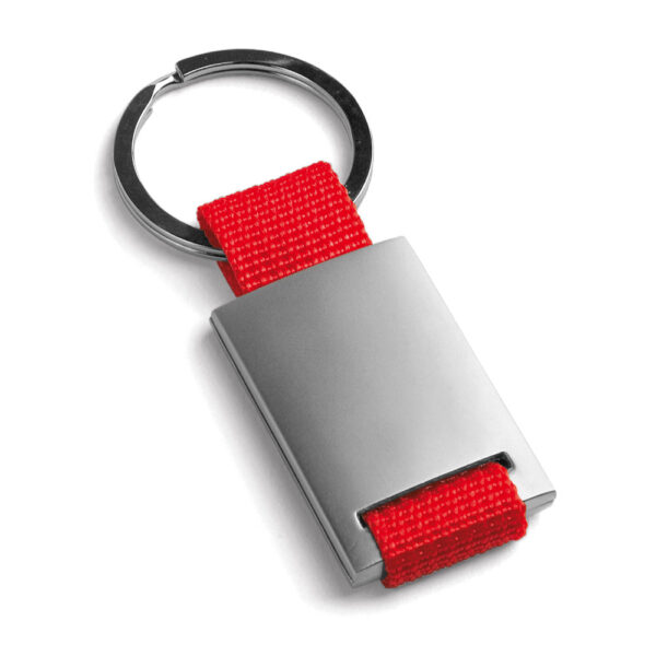 93077 GRIPITCH. Llavero de metal con cincha