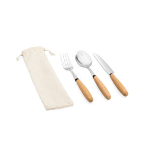 94292 BOULUD. Juego de 3 piezas en madera de acacia