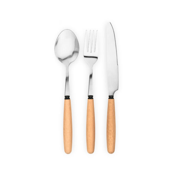 94292 BOULUD. Juego de 3 piezas en madera de acacia - Imagen 4