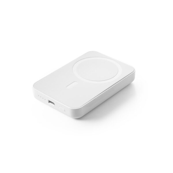 97166 AMPERE 5. Power bank magnético de 5.000 mAh en ABS reciclado (100% rABS) - Imagen 2