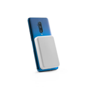 97166 AMPERE 5. Power bank magnético de 5.000 mAh en ABS reciclado (100% rABS)