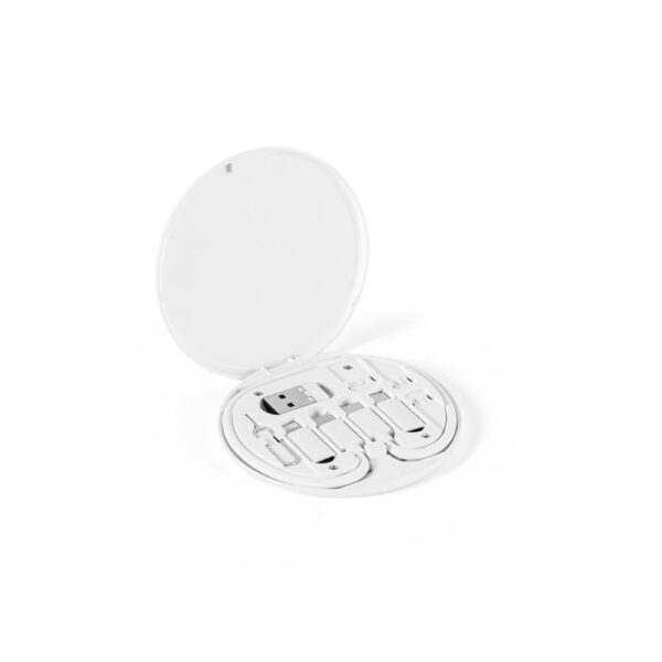 97187 SYSTROM. Cable de carga ultrarrápida y set de adaptadores ABS reciclado (100% rABS) - Imagen 2