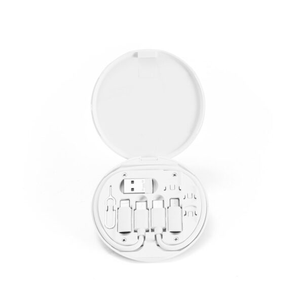 97187 SYSTROM. Cable de carga ultrarrápida y set de adaptadores ABS reciclado (100% rABS) - Imagen 4