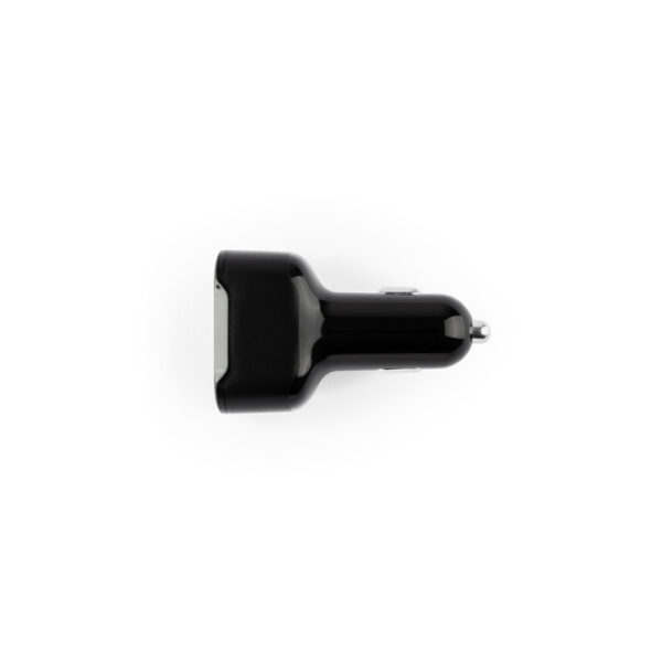 97189 DIRAC. Adaptador para mechero con puerto USB-A de 18 W y USB-C de 20 W en 100% rABS - Imagen 3