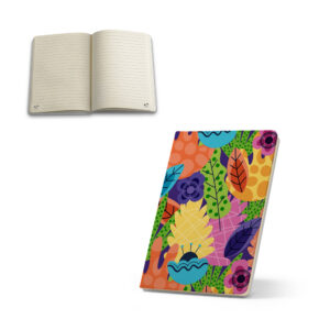 93653 ANNE SUB. Libreta A5 de poliéster reciclado (100% rPET) 300D