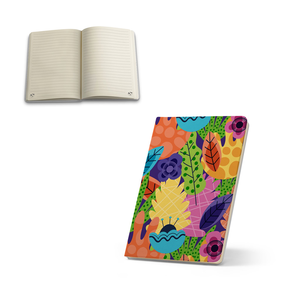 93653 ANNE SUB. Libreta A5 de poliéster reciclado (100% rPET) 300D