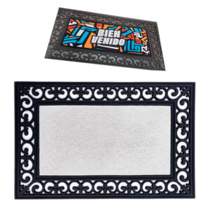 MD4575F-2556 Alfombra rectangular de caucho y fieltro para sublimacion